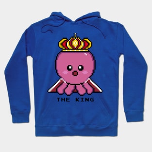 King Octopus, The Royal Pixelated Majesty Hoodie